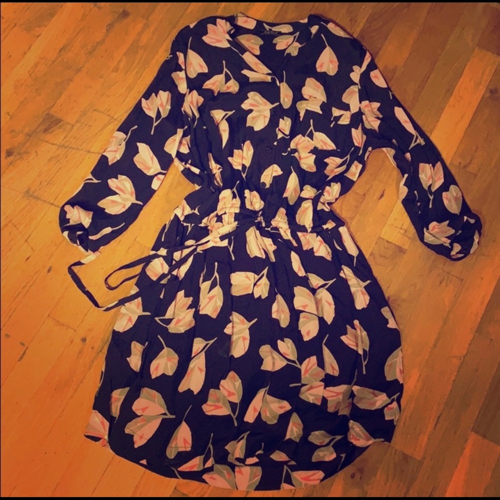Lucky Brand Floral Fall Dress 🍂